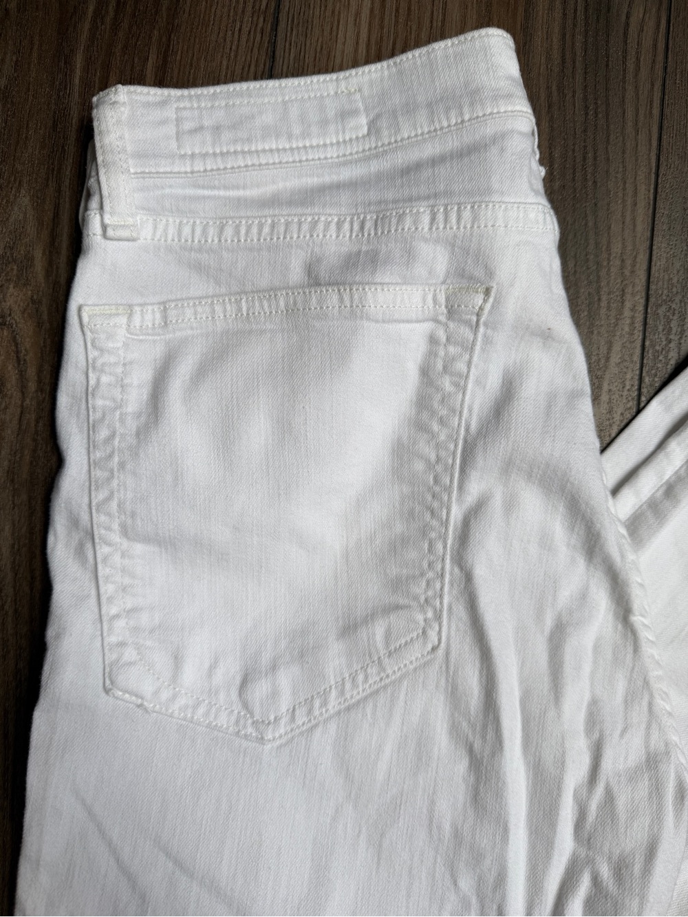rag & bone White Skinny Denim Jeans